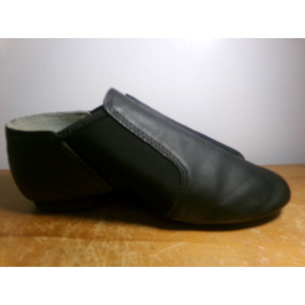 Dance Jazz Shoes Dance Class Adult 6M Slip On Leather Split Sole